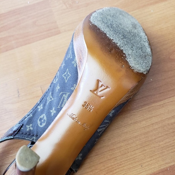 Louis Vuitton Peekaboo Romance Classic Strap Heels - Picture 7 of 7